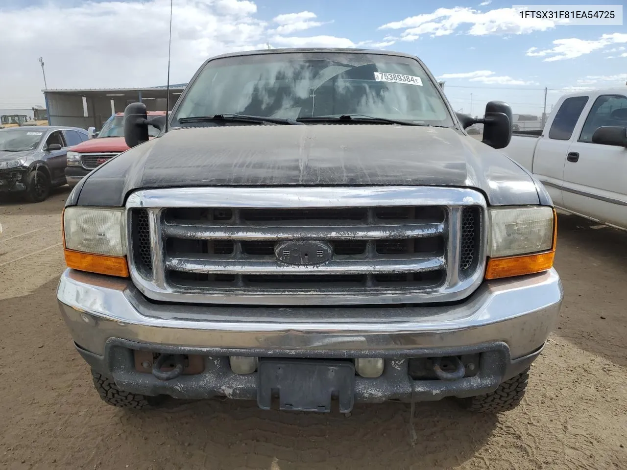 2001 Ford F350 Srw Super Duty VIN: 1FTSX31F81EA54725 Lot: 75389384