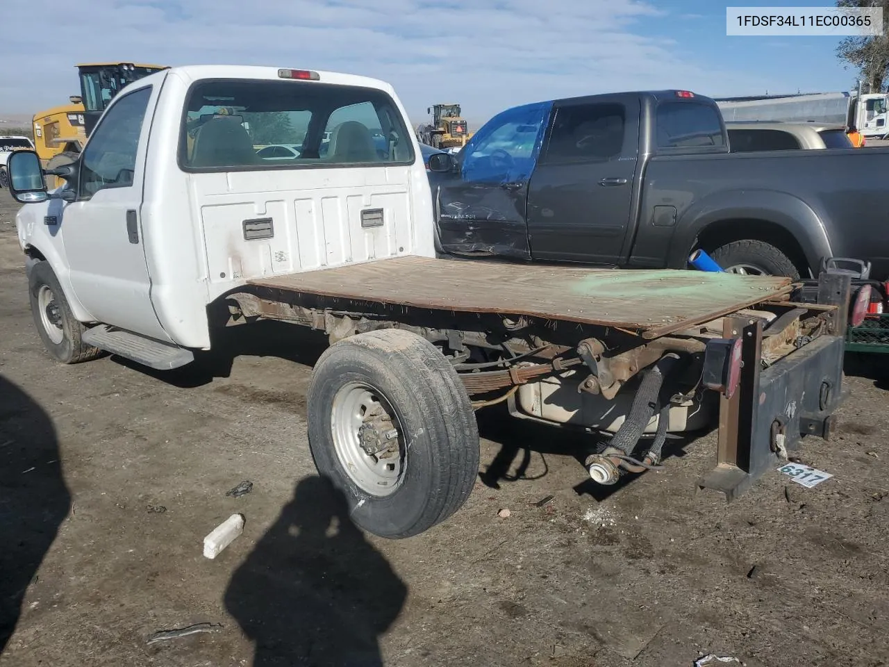 2001 Ford F350 Srw Super Duty VIN: 1FDSF34L11EC00365 Lot: 77618484