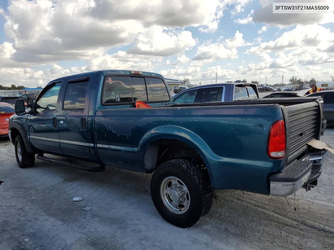 2001 Ford F350 Srw Super Duty VIN: 3FTSW31F21MA55009 Lot: 78132974