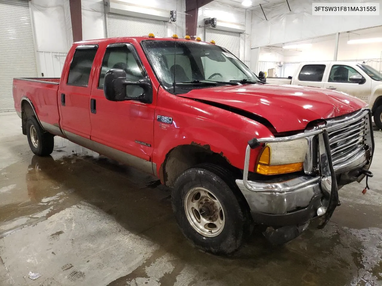 2001 Ford F350 Srw Super Duty VIN: 3FTSW31F81MA31555 Lot: 78912644