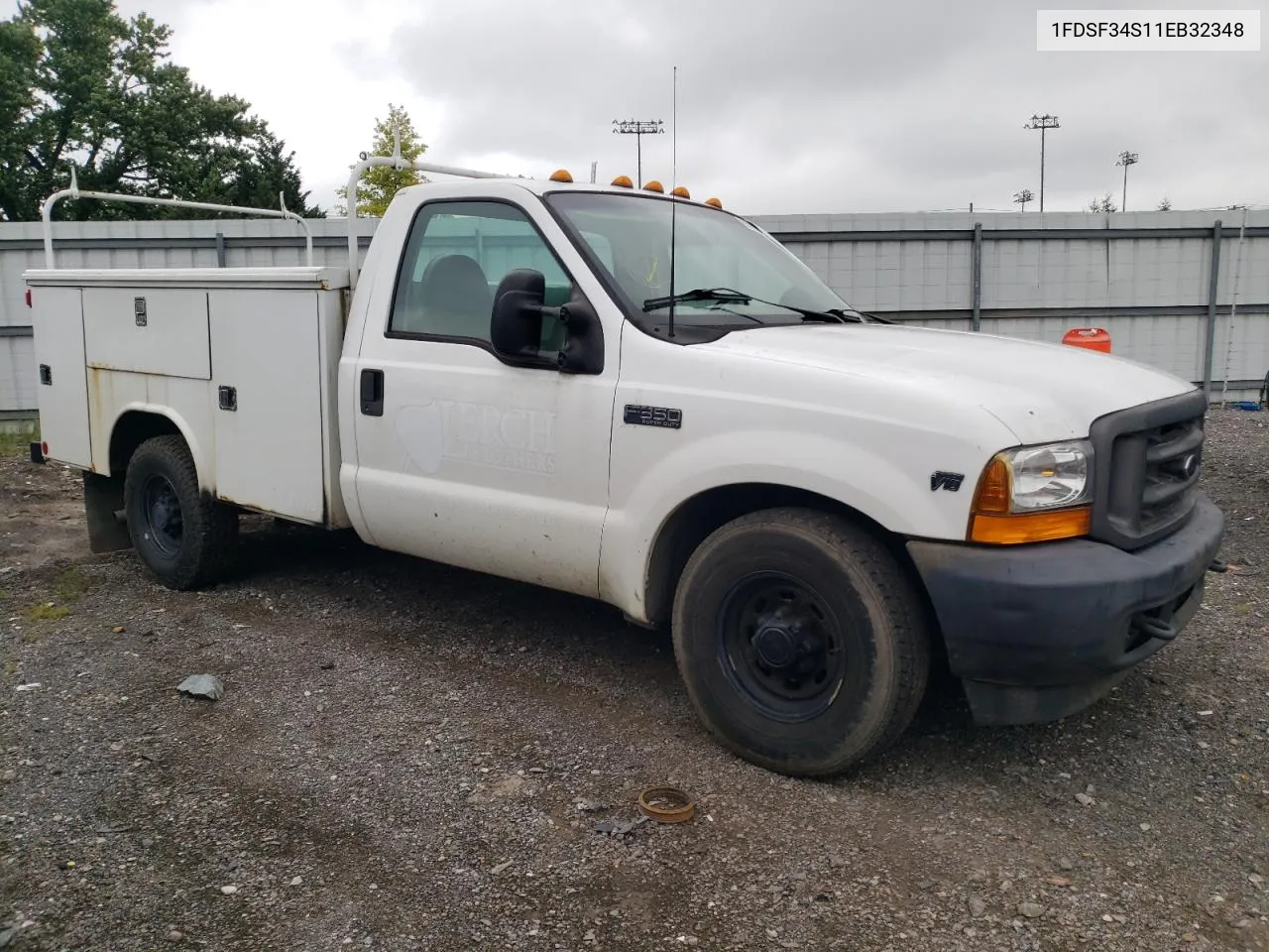 2001 Ford F350 Srw Super Duty VIN: 1FDSF34S11EB32348 Lot: 79000584