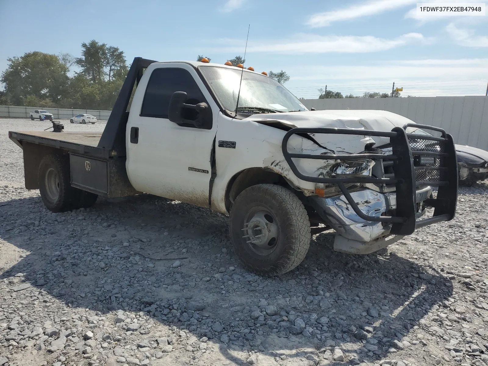 2002 Ford F350 Super Duty VIN: 1FDWF37FX2EB47948 Lot: 66473284