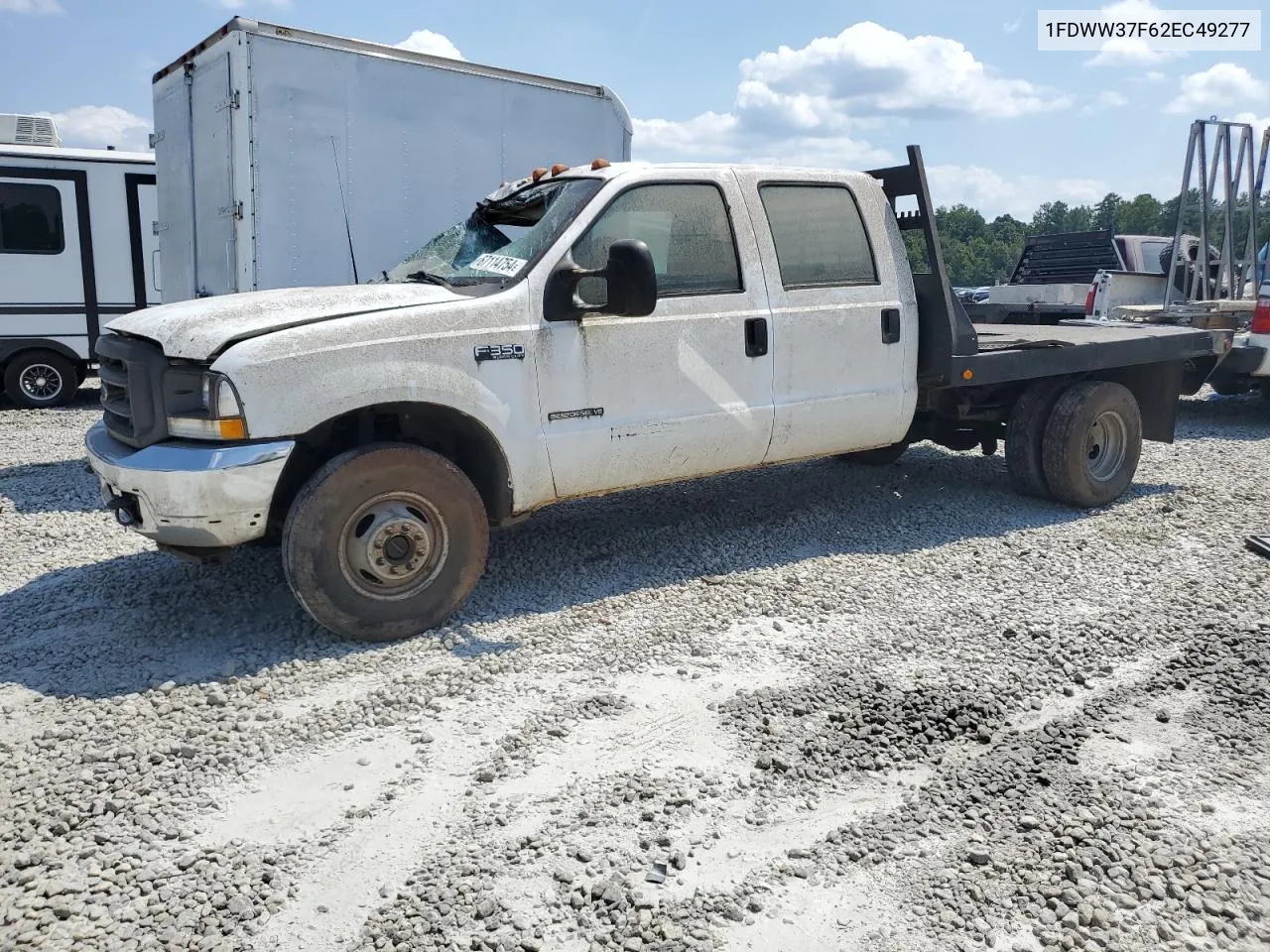 2002 Ford F350 Super Duty VIN: 1FDWW37F62EC49277 Lot: 67114754