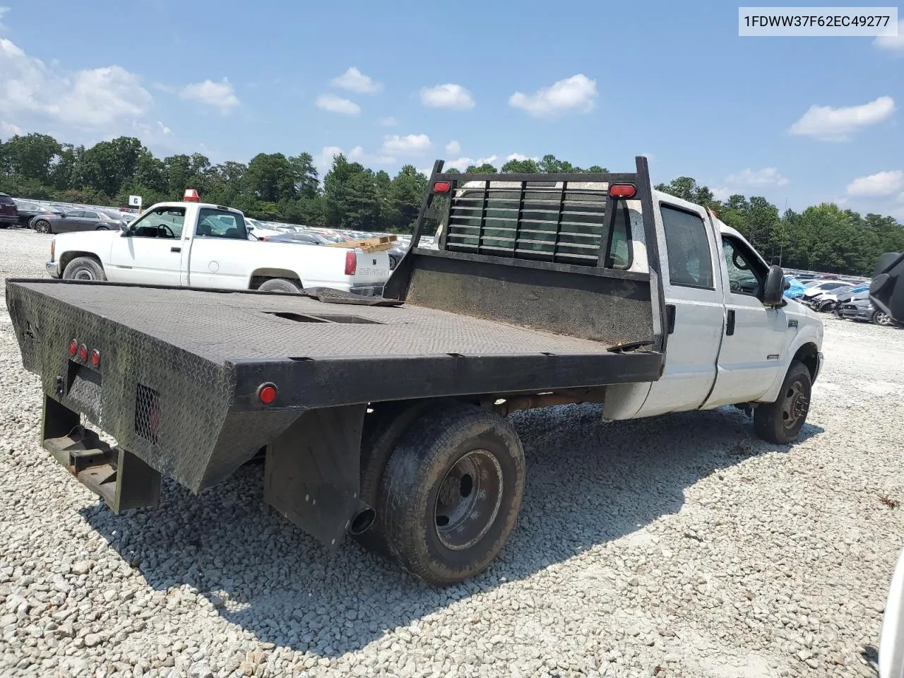 2002 Ford F350 Super Duty VIN: 1FDWW37F62EC49277 Lot: 67114754