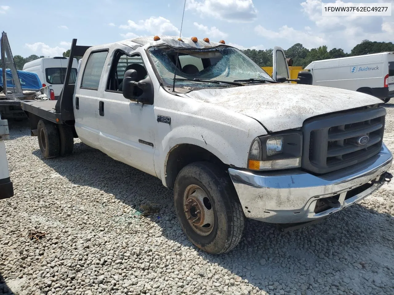 2002 Ford F350 Super Duty VIN: 1FDWW37F62EC49277 Lot: 67114754