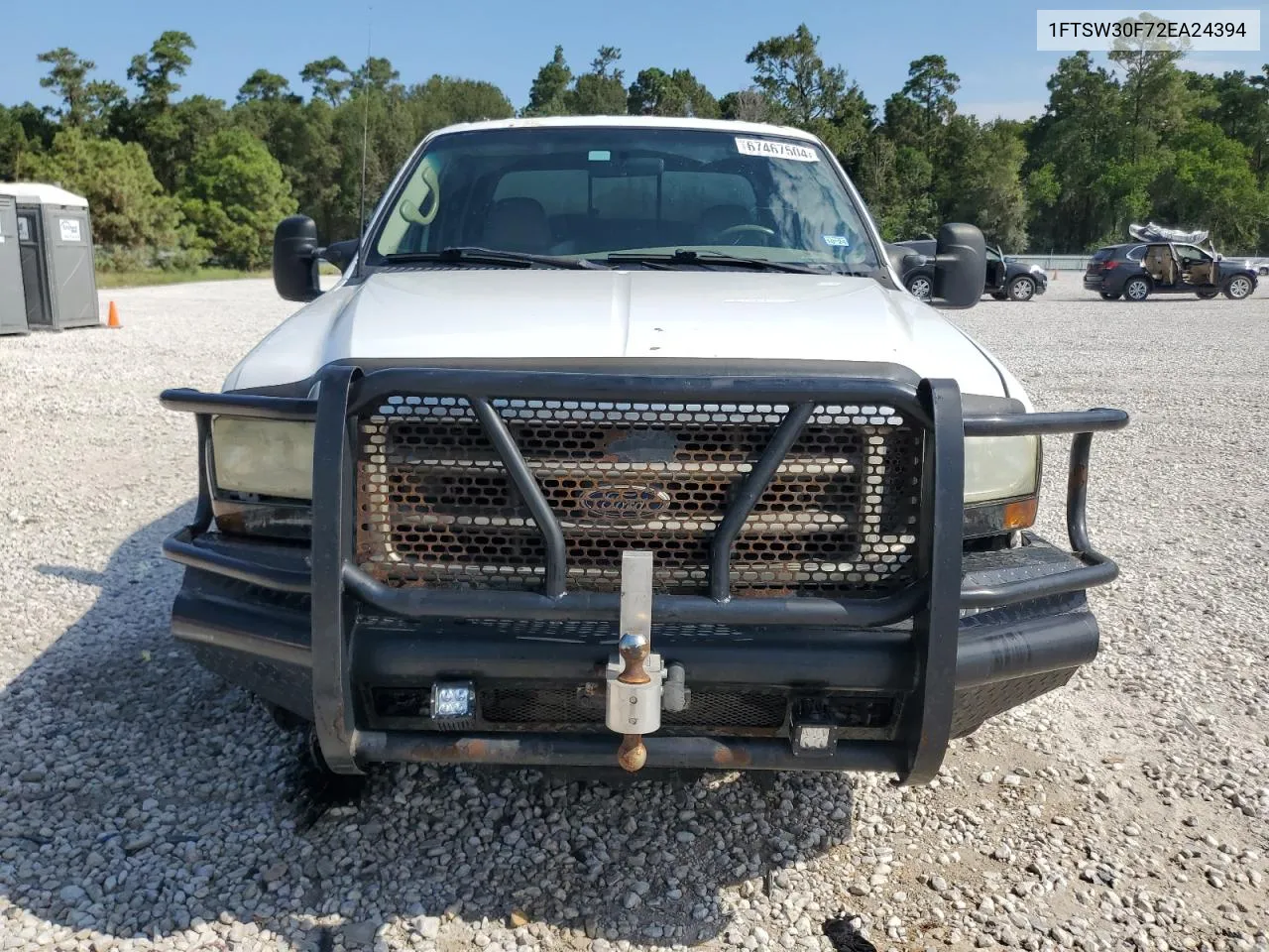 2002 Ford F350 Srw Super Duty VIN: 1FTSW30F72EA24394 Lot: 67467504