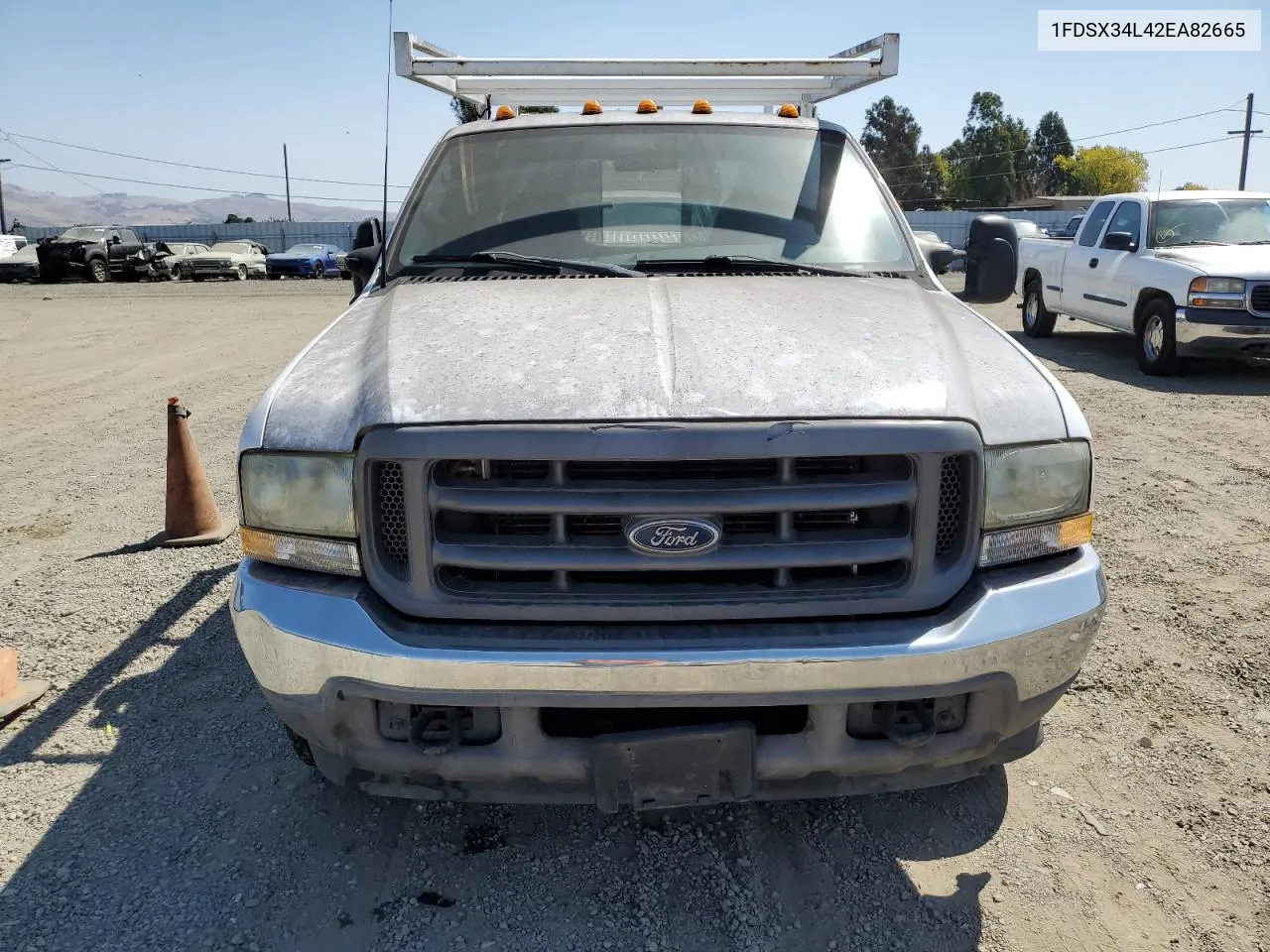 2002 Ford F350 Srw Super Duty VIN: 1FDSX34L42EA82665 Lot: 69740604