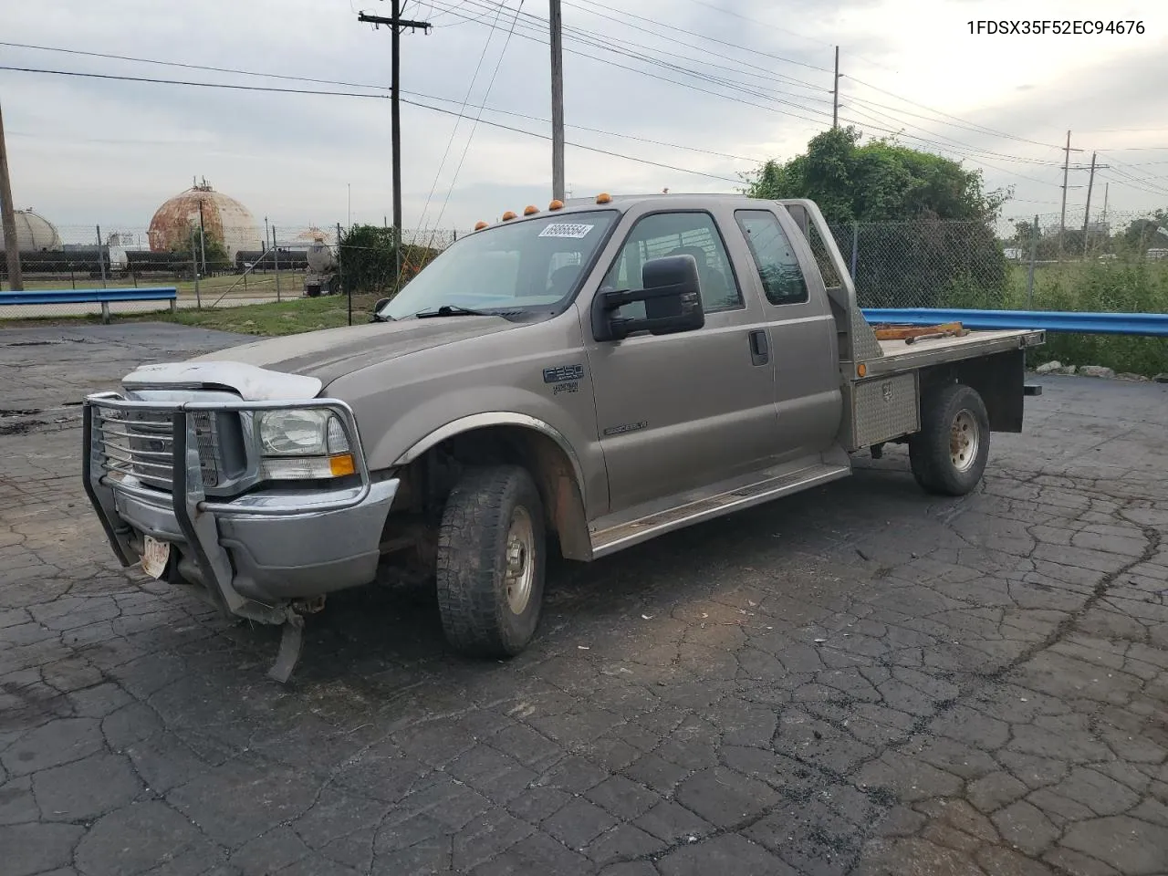 2002 Ford F350 Srw Super Duty VIN: 1FDSX35F52EC94676 Lot: 69866564