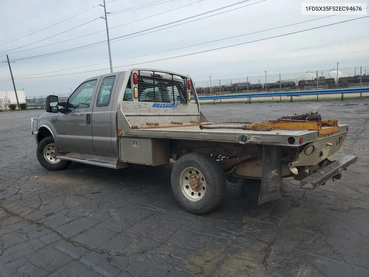 2002 Ford F350 Srw Super Duty VIN: 1FDSX35F52EC94676 Lot: 69866564