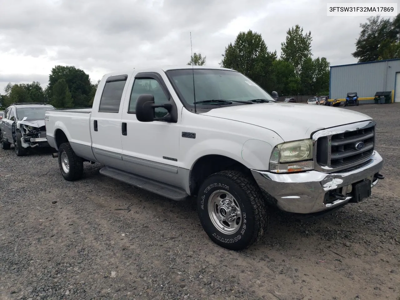 2002 Ford F350 Srw Super Duty VIN: 3FTSW31F32MA17869 Lot: 71828914