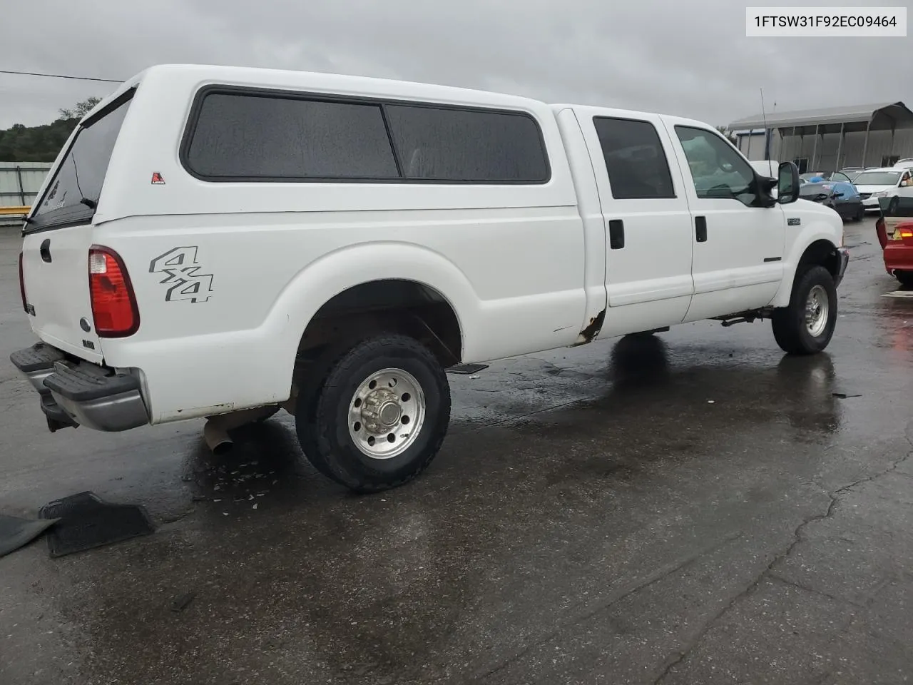 2002 Ford F350 Srw Super Duty VIN: 1FTSW31F92EC09464 Lot: 73722974