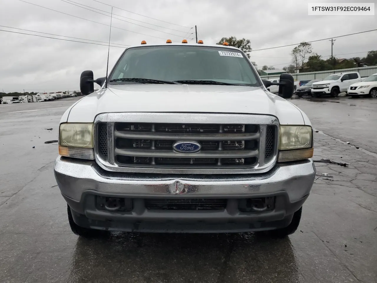 2002 Ford F350 Srw Super Duty VIN: 1FTSW31F92EC09464 Lot: 73722974