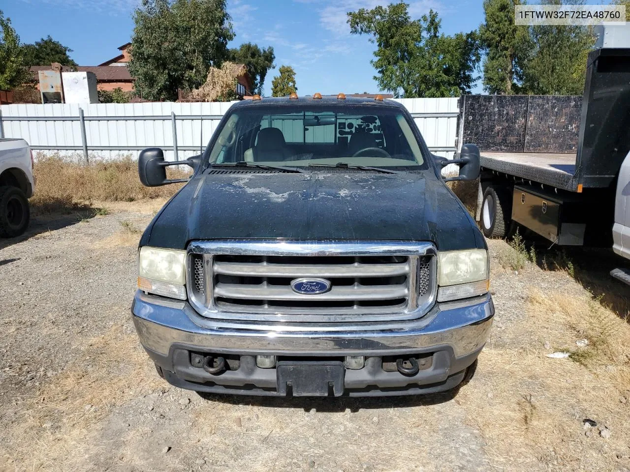 2002 Ford F350 Super Duty VIN: 1FTWW32F72EA48760 Lot: 77123104