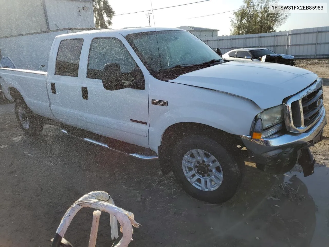 2002 Ford F350 Srw Super Duty VIN: 1FTSW31FX2EB85983 Lot: 77193514