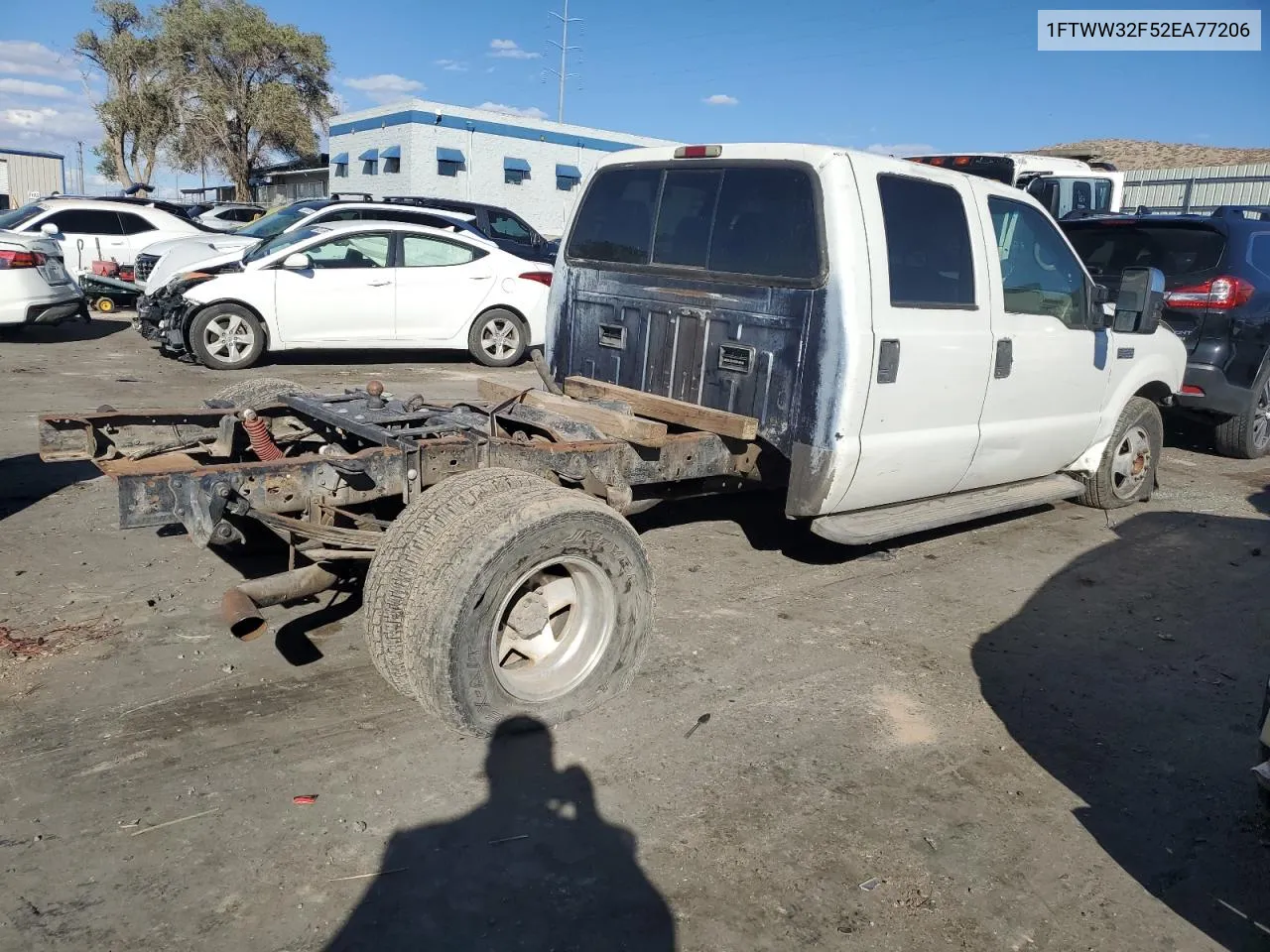 2002 Ford F350 Super Duty VIN: 1FTWW32F52EA77206 Lot: 78695504