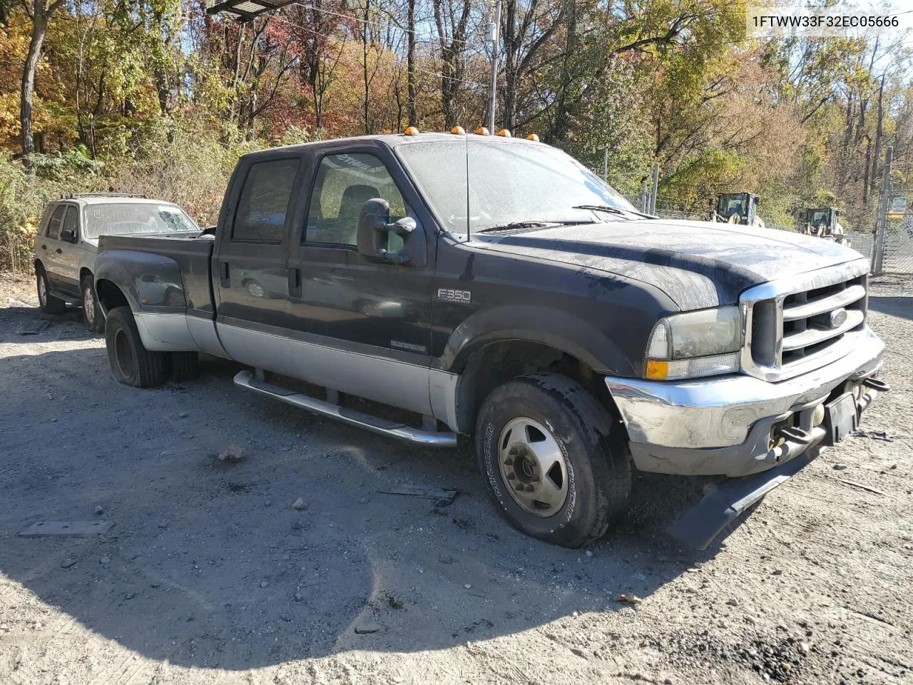 2002 Ford F350 Super Duty VIN: 1FTWW33F32EC05666 Lot: 78838654