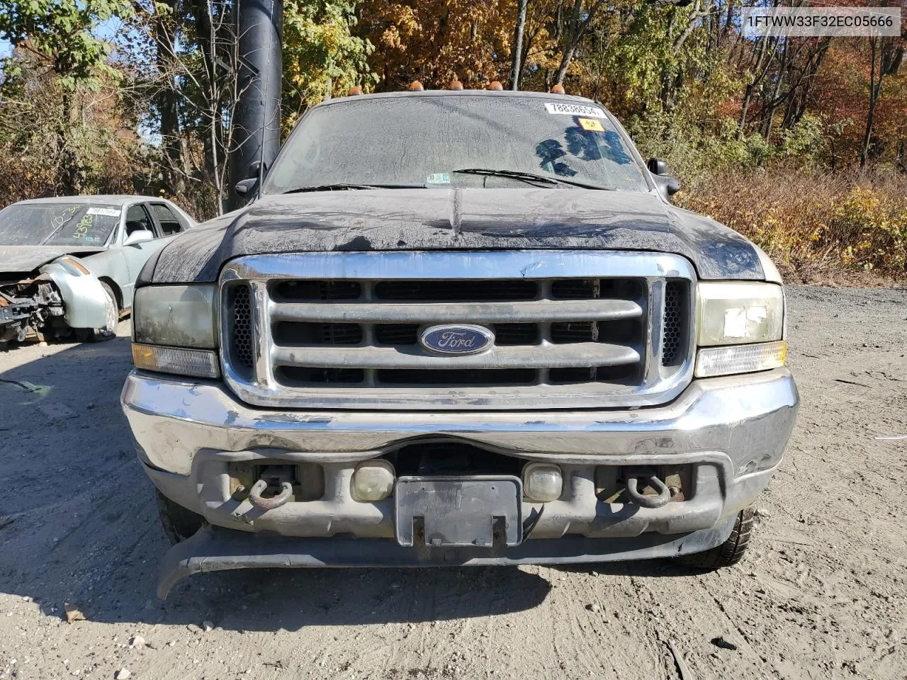 2002 Ford F350 Super Duty VIN: 1FTWW33F32EC05666 Lot: 78838654