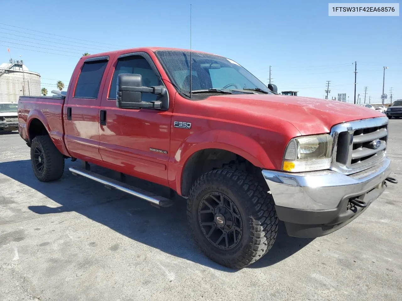 2002 Ford F350 Srw Super Duty VIN: 1FTSW31F42EA68576 Lot: 79314504