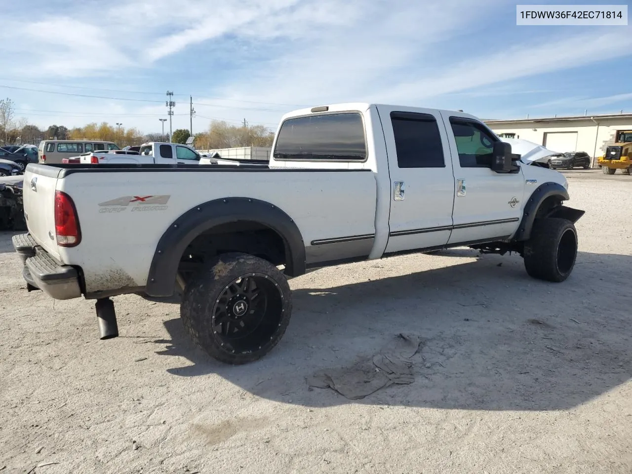 2002 Ford F350 Super Duty VIN: 1FDWW36F42EC71814 Lot: 79804574