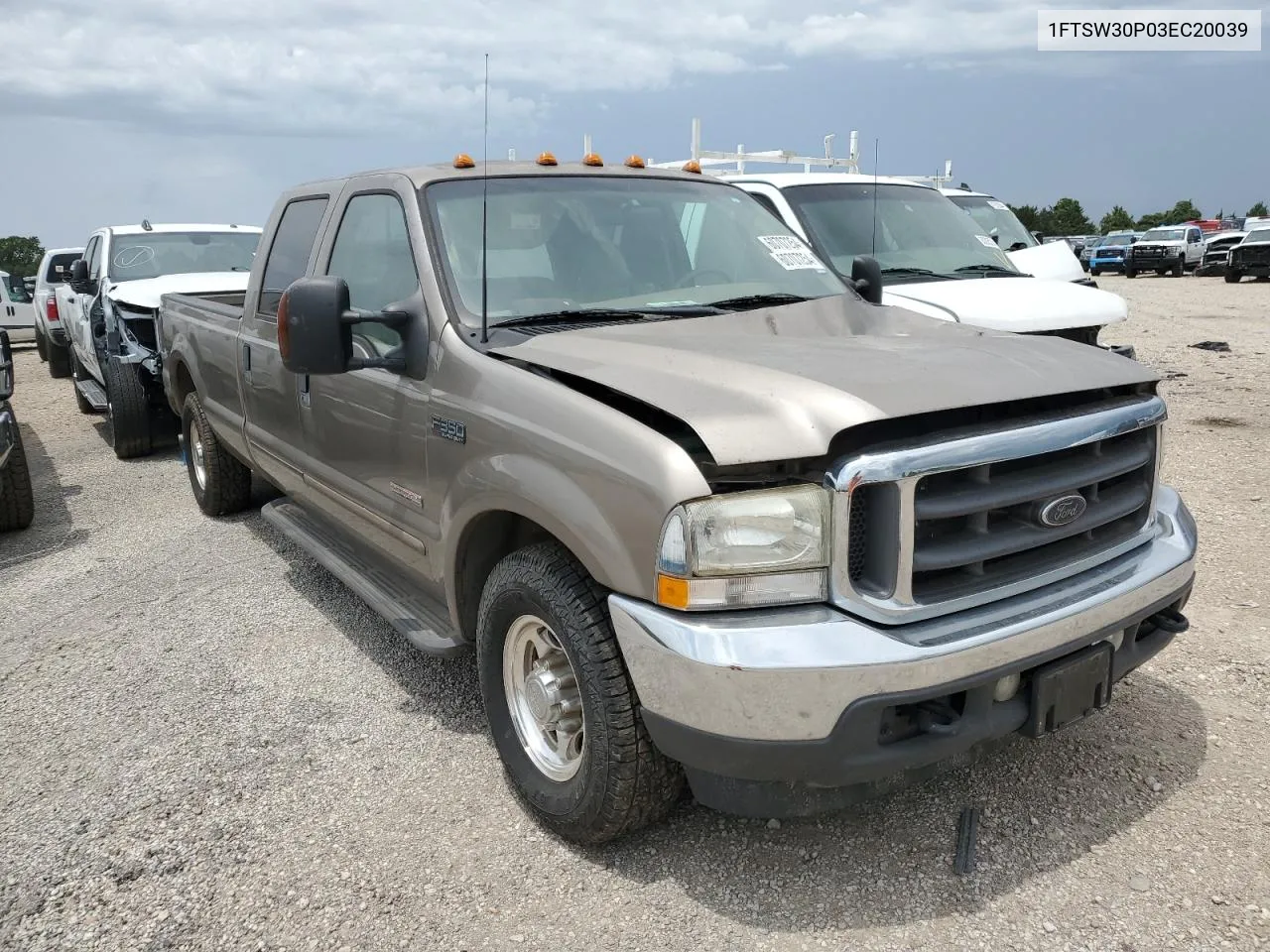 2003 Ford F350 Srw Super Duty VIN: 1FTSW30P03EC20039 Lot: 60707254