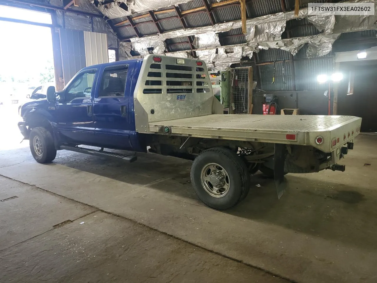 2003 Ford F350 Srw Super Duty VIN: 1FTSW31FX3EA02602 Lot: 61451064