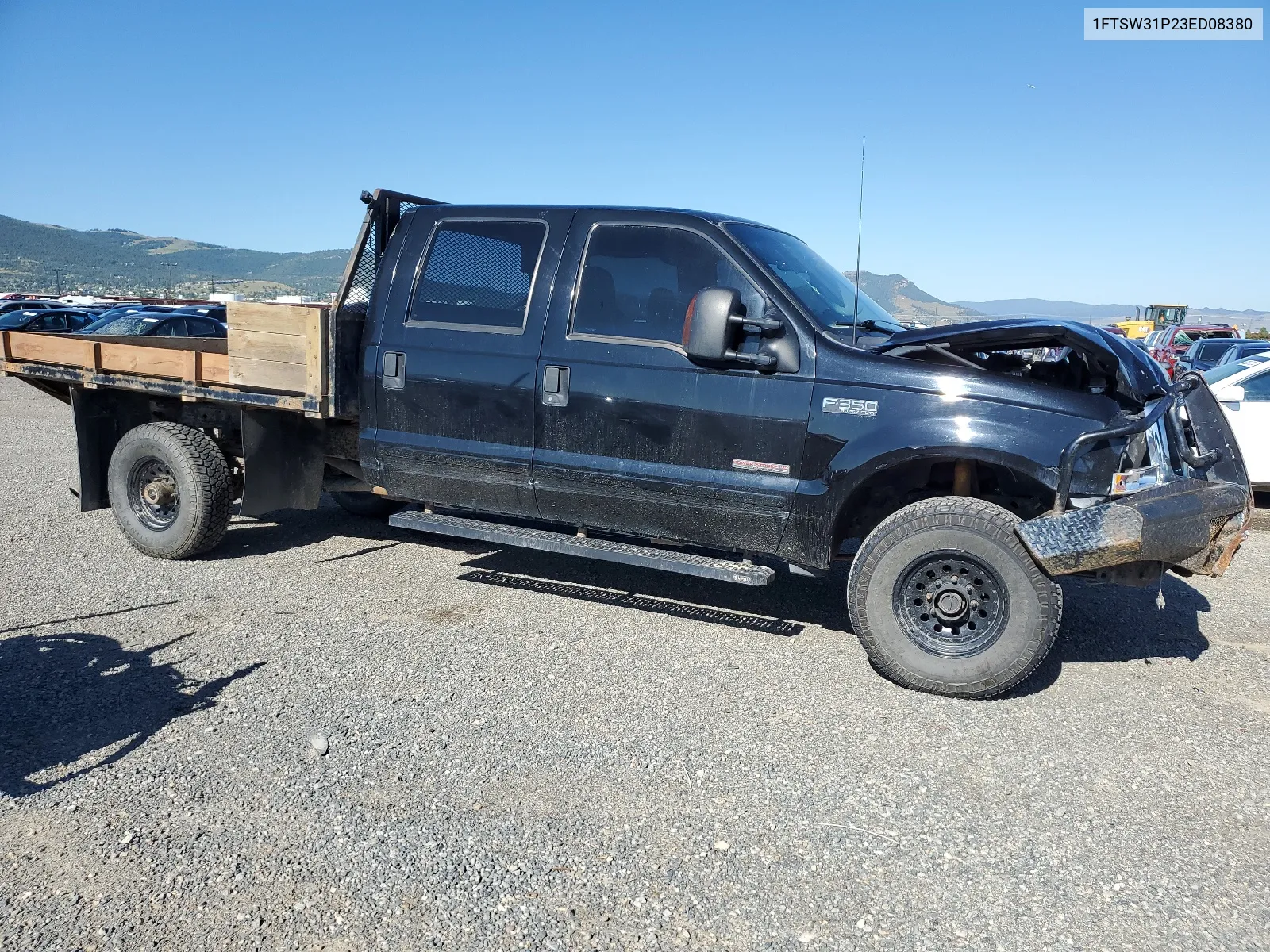 2003 Ford F350 Srw Super Duty VIN: 1FTSW31P23ED08380 Lot: 61894834