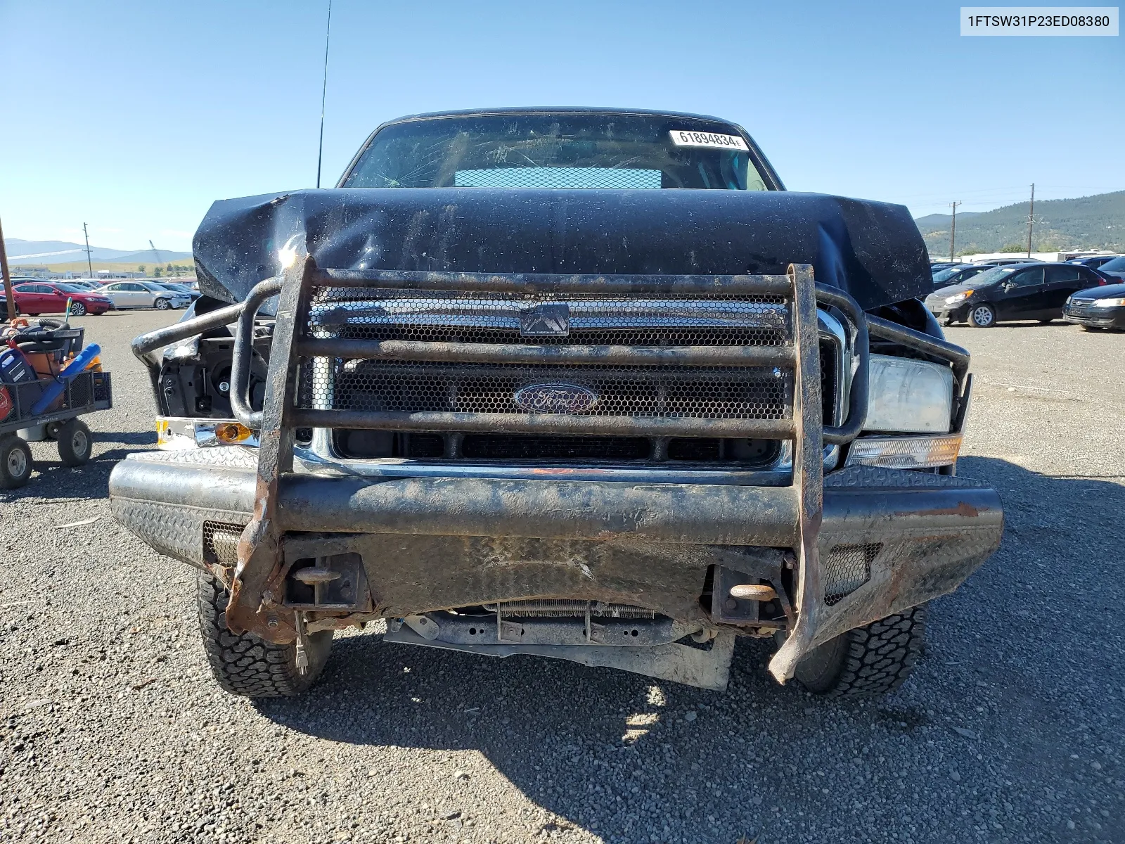 2003 Ford F350 Srw Super Duty VIN: 1FTSW31P23ED08380 Lot: 61894834