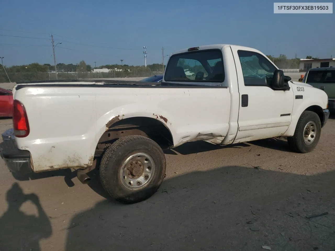 2003 Ford F350 Srw Super Duty VIN: 1FTSF30FX3EB19503 Lot: 68691934