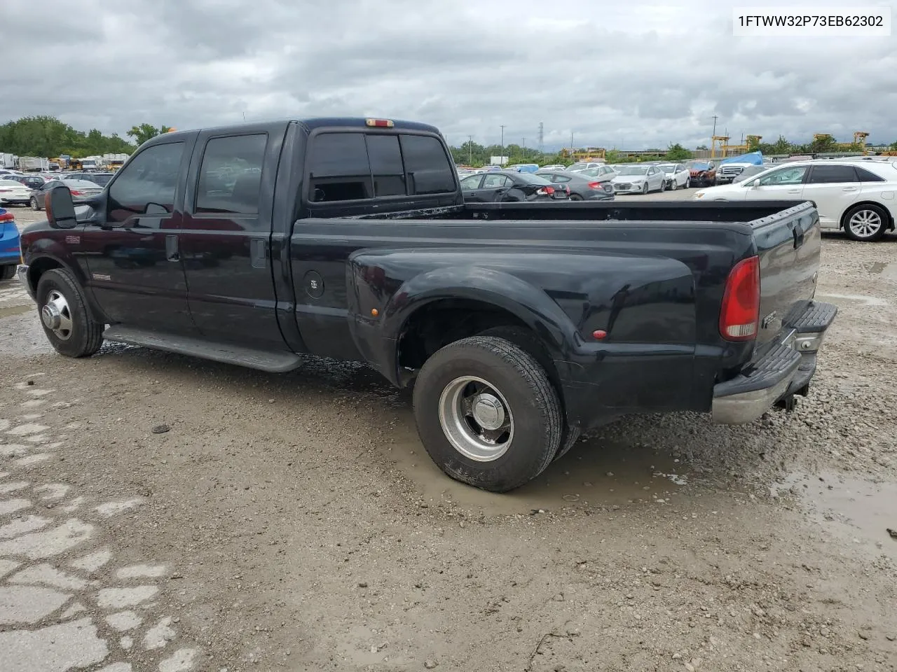 2003 Ford F350 Super Duty VIN: 1FTWW32P73EB62302 Lot: 69620474