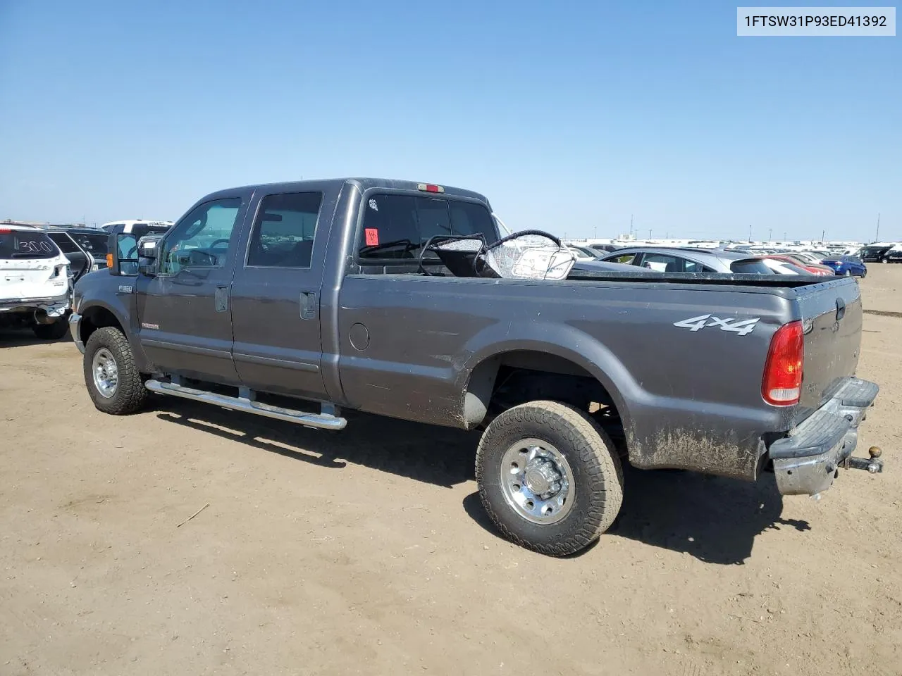 2003 Ford F350 Srw Super Duty VIN: 1FTSW31P93ED41392 Lot: 71430514