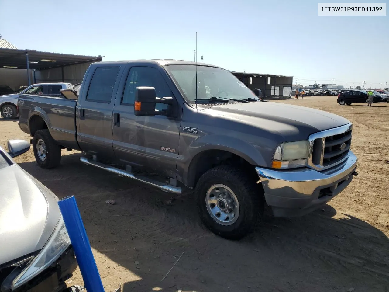 2003 Ford F350 Srw Super Duty VIN: 1FTSW31P93ED41392 Lot: 71430514