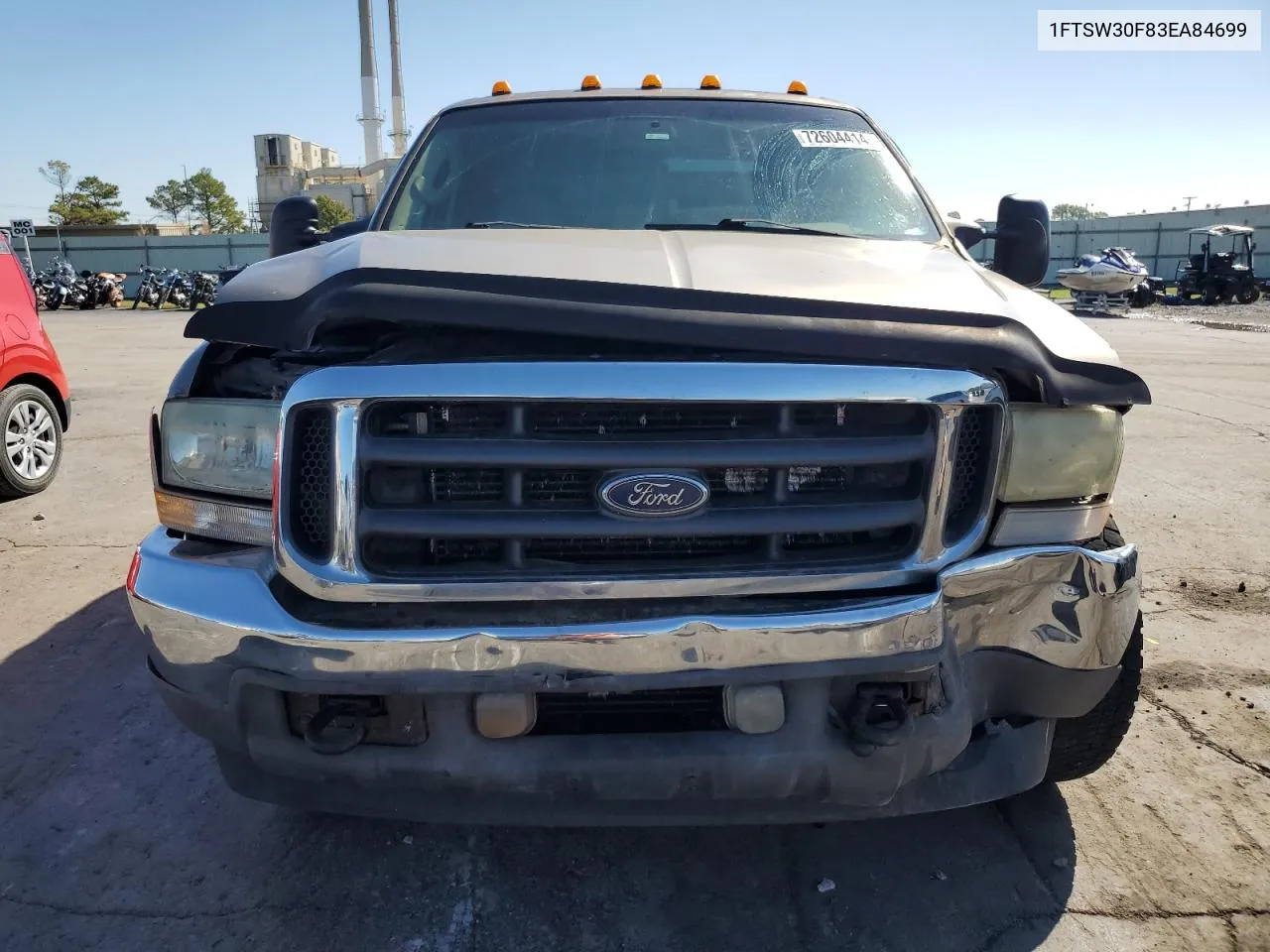 2003 Ford F350 Srw Super Duty VIN: 1FTSW30F83EA84699 Lot: 72604414