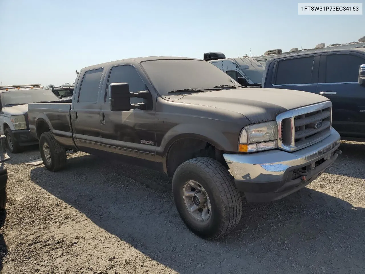 2003 Ford F350 Srw Super Duty VIN: 1FTSW31P73EC34163 Lot: 73497244