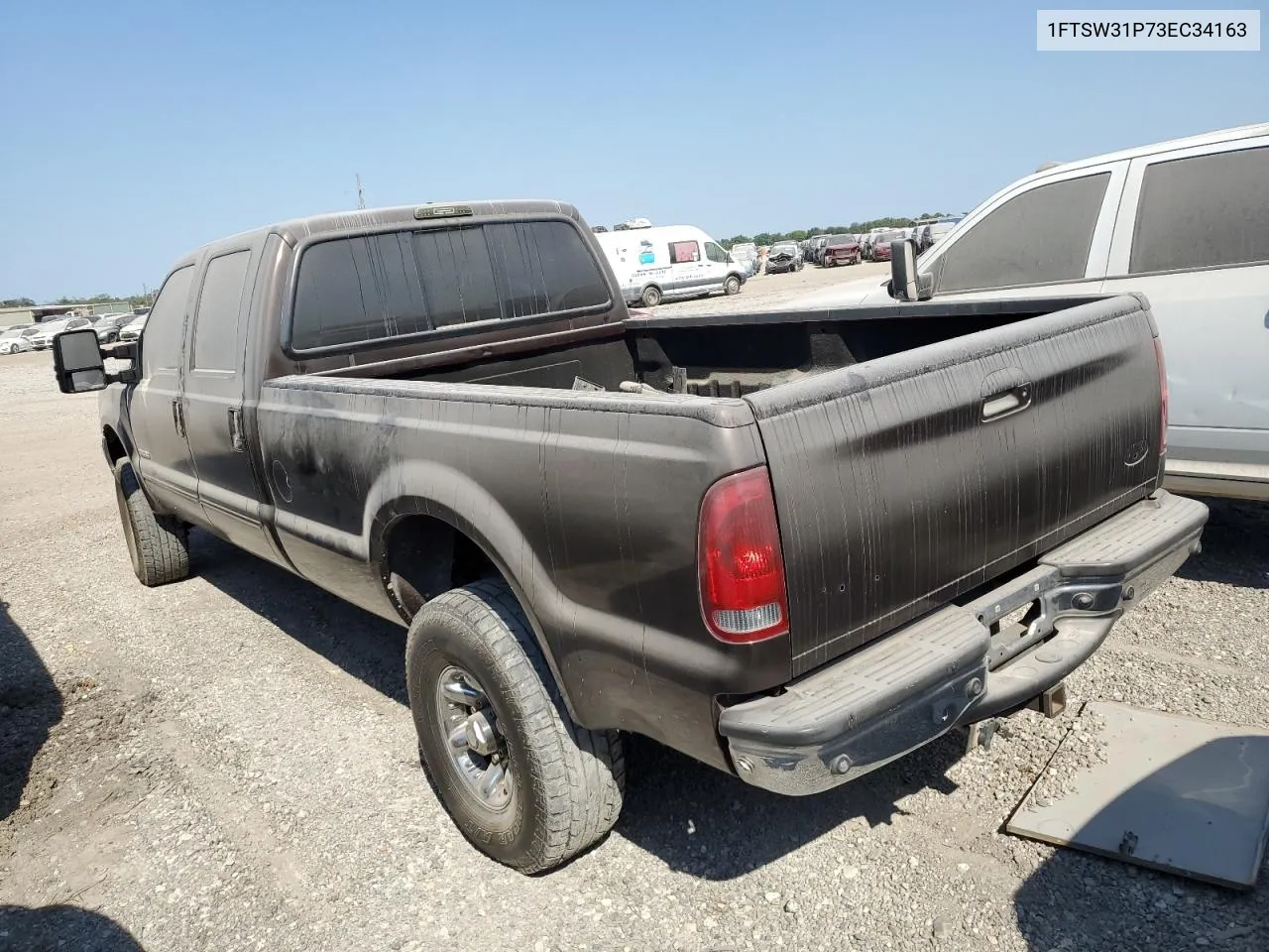 2003 Ford F350 Srw Super Duty VIN: 1FTSW31P73EC34163 Lot: 73497244