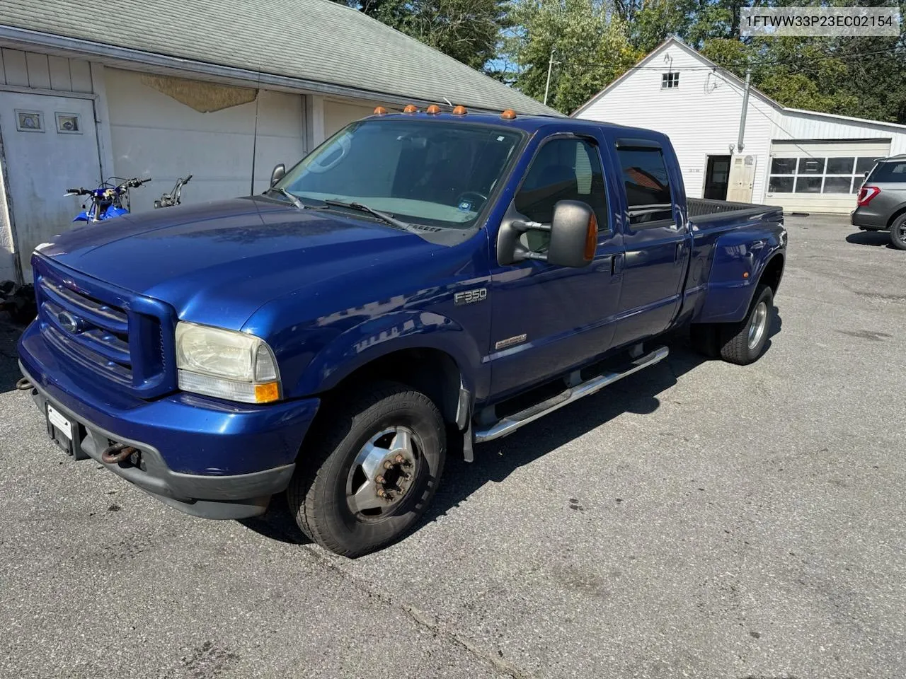 2003 Ford F350 Super Duty VIN: 1FTWW33P23EC02154 Lot: 74262214