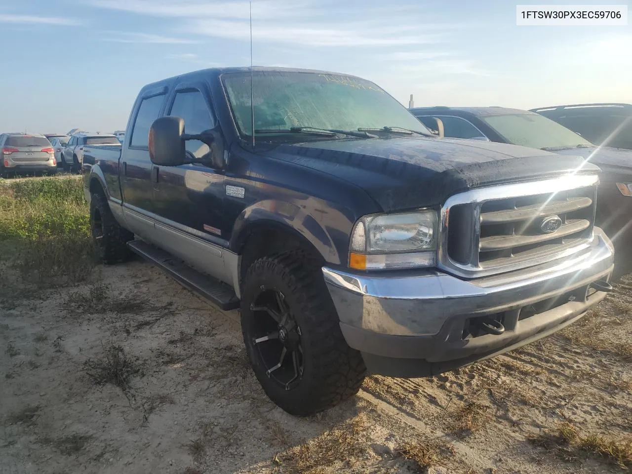 2003 Ford F350 Srw Super Duty VIN: 1FTSW30PX3EC59706 Lot: 74680424