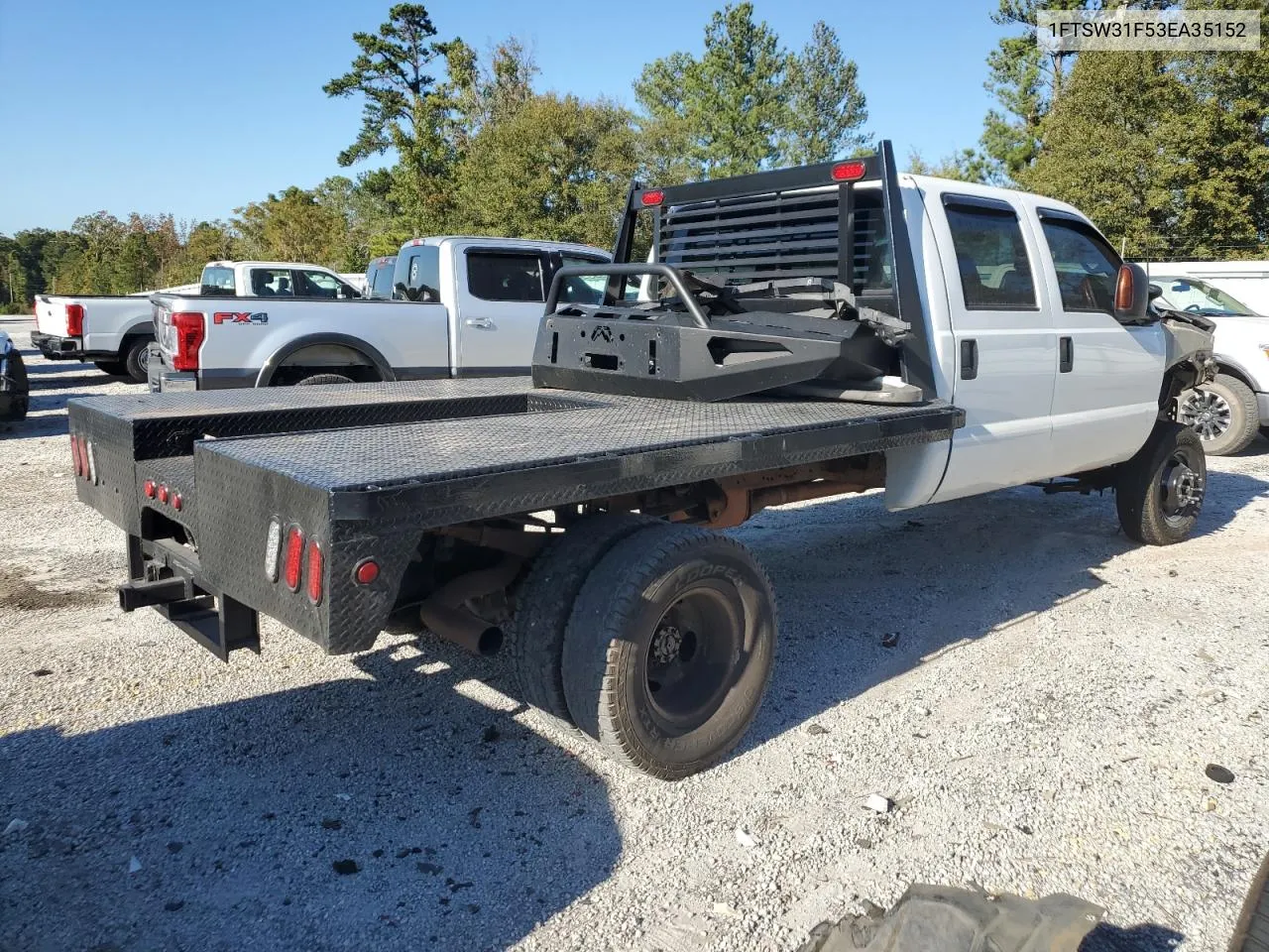 2003 Ford F350 Srw Super Duty VIN: 1FTSW31F53EA35152 Lot: 75472914