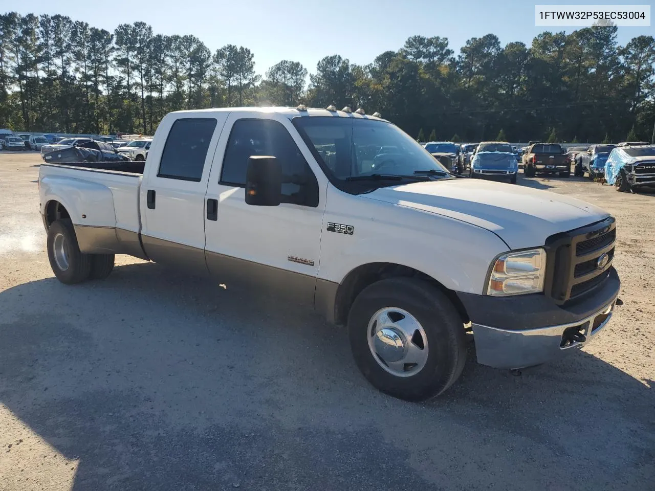 2003 Ford F350 Super Duty VIN: 1FTWW32P53EC53004 Lot: 75863924