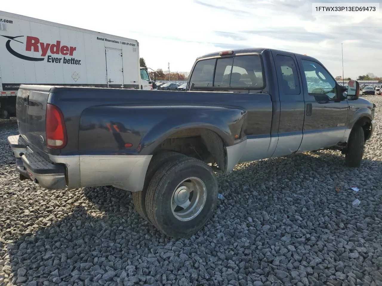 2003 Ford F350 Super Duty VIN: 1FTWX33P13ED69473 Lot: 77814774