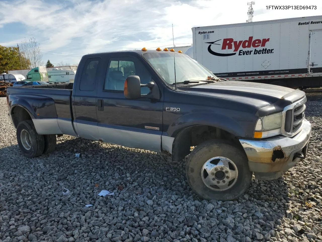 2003 Ford F350 Super Duty VIN: 1FTWX33P13ED69473 Lot: 77814774