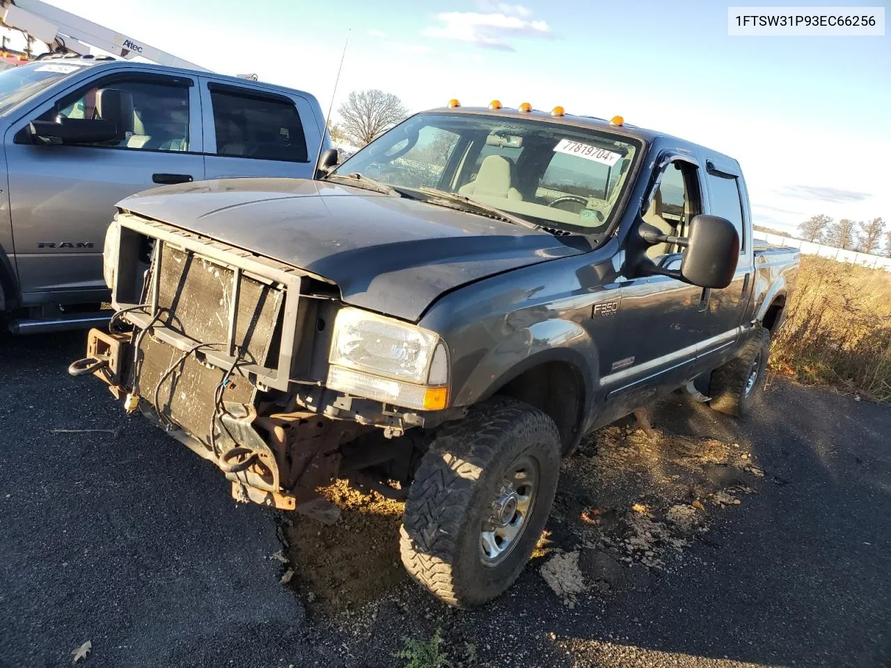 2003 Ford F350 Srw Super Duty VIN: 1FTSW31P93EC66256 Lot: 77819704