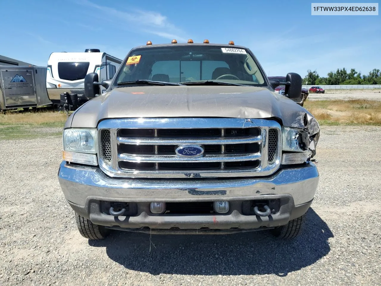 2004 Ford F350 Super Duty VIN: 1FTWW33PX4ED62638 Lot: 54882264