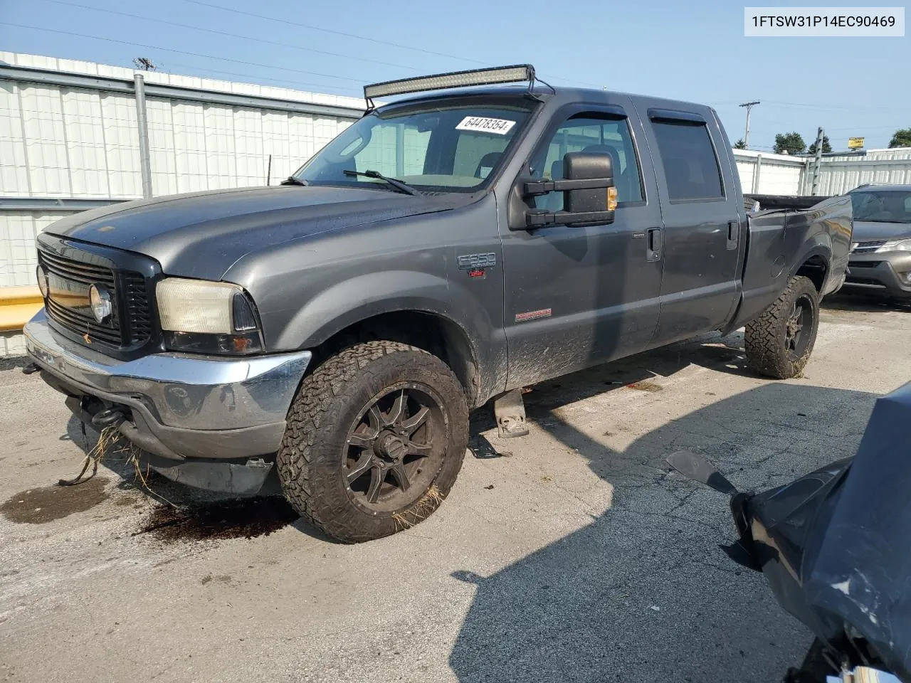 2004 Ford F350 Srw Super Duty VIN: 1FTSW31P14EC90469 Lot: 64478354