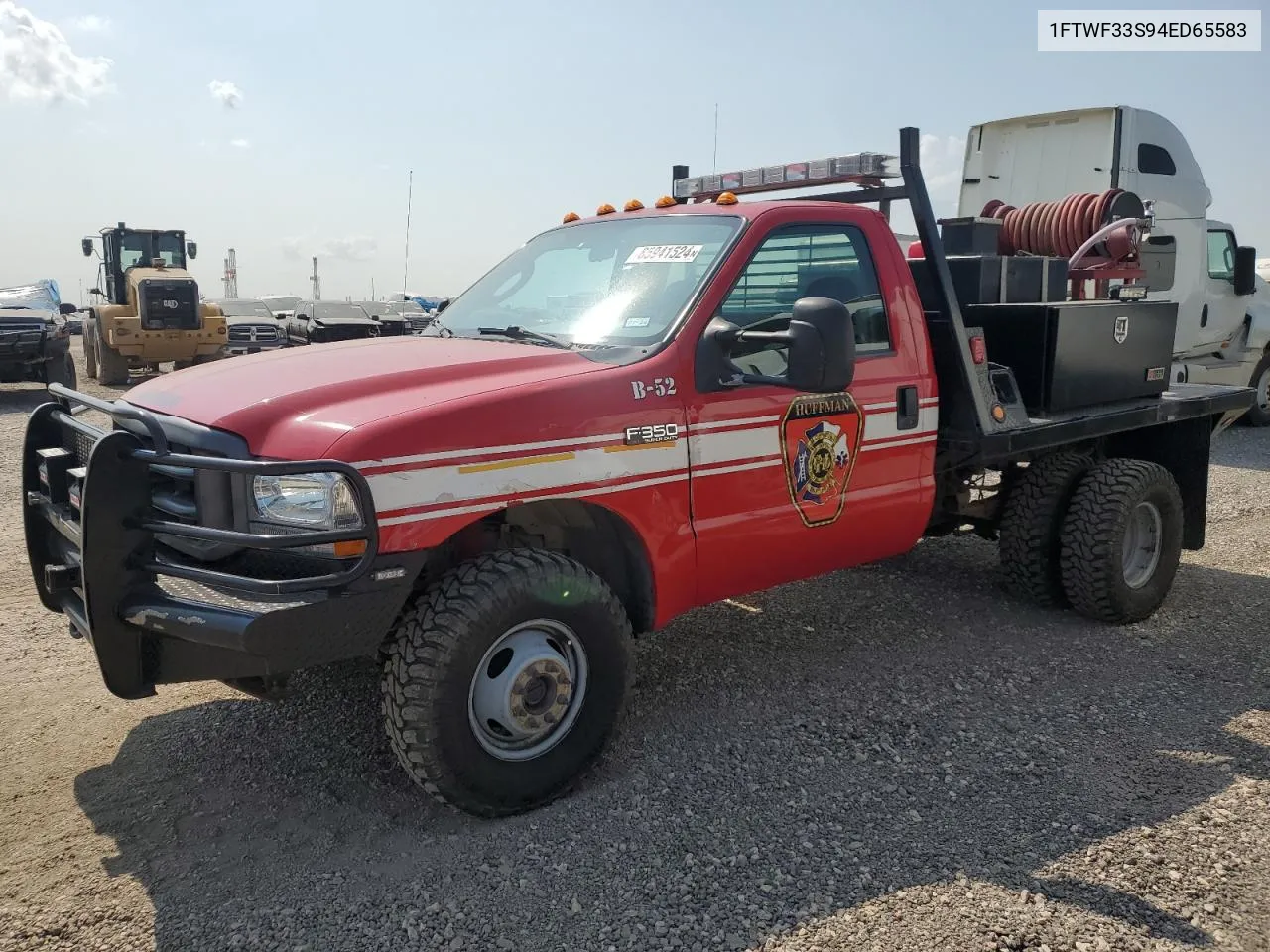 2004 Ford F350 Super Duty VIN: 1FTWF33S94ED65583 Lot: 65941524