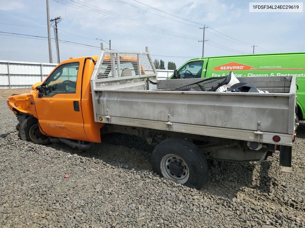 2004 Ford F350 Srw Super Duty VIN: 1FDSF34L24EC29619 Lot: 66737024