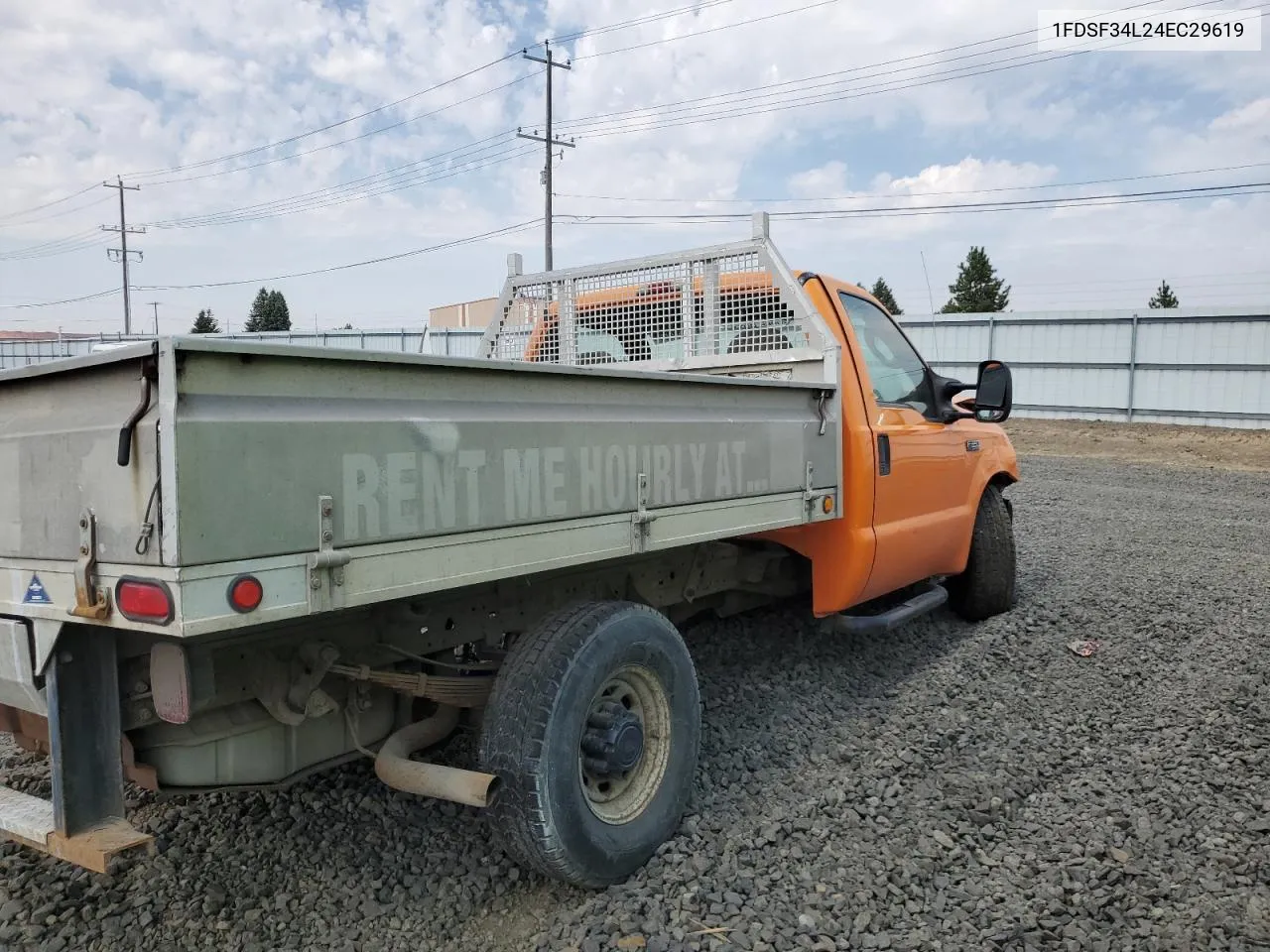 2004 Ford F350 Srw Super Duty VIN: 1FDSF34L24EC29619 Lot: 66737024