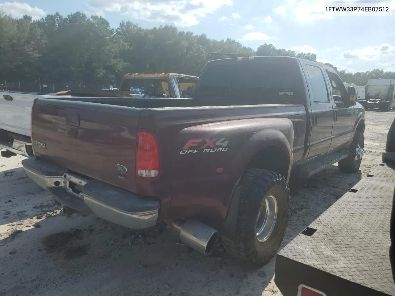 1FTWW33P74EB07512 2004 Ford F350 Super Duty