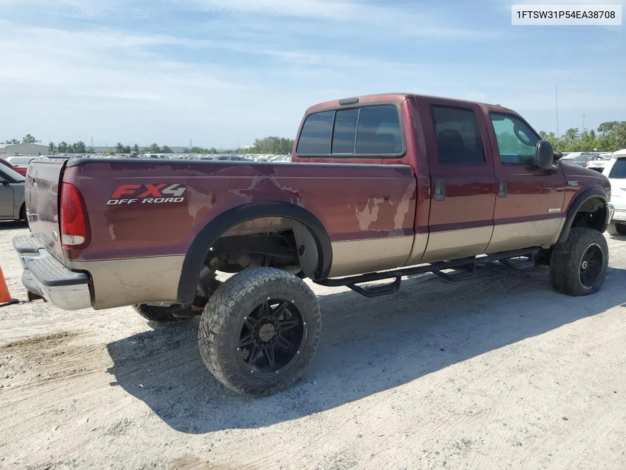 2004 Ford F350 Srw Super Duty VIN: 1FTSW31P54EA38708 Lot: 67586204