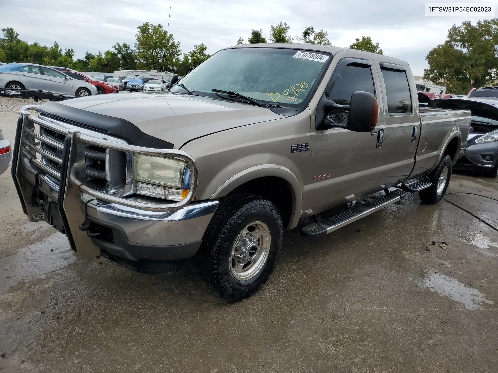 2004 Ford F350 Srw Super Duty VIN: 1FTSW31P54EC02023 Lot: 67878004