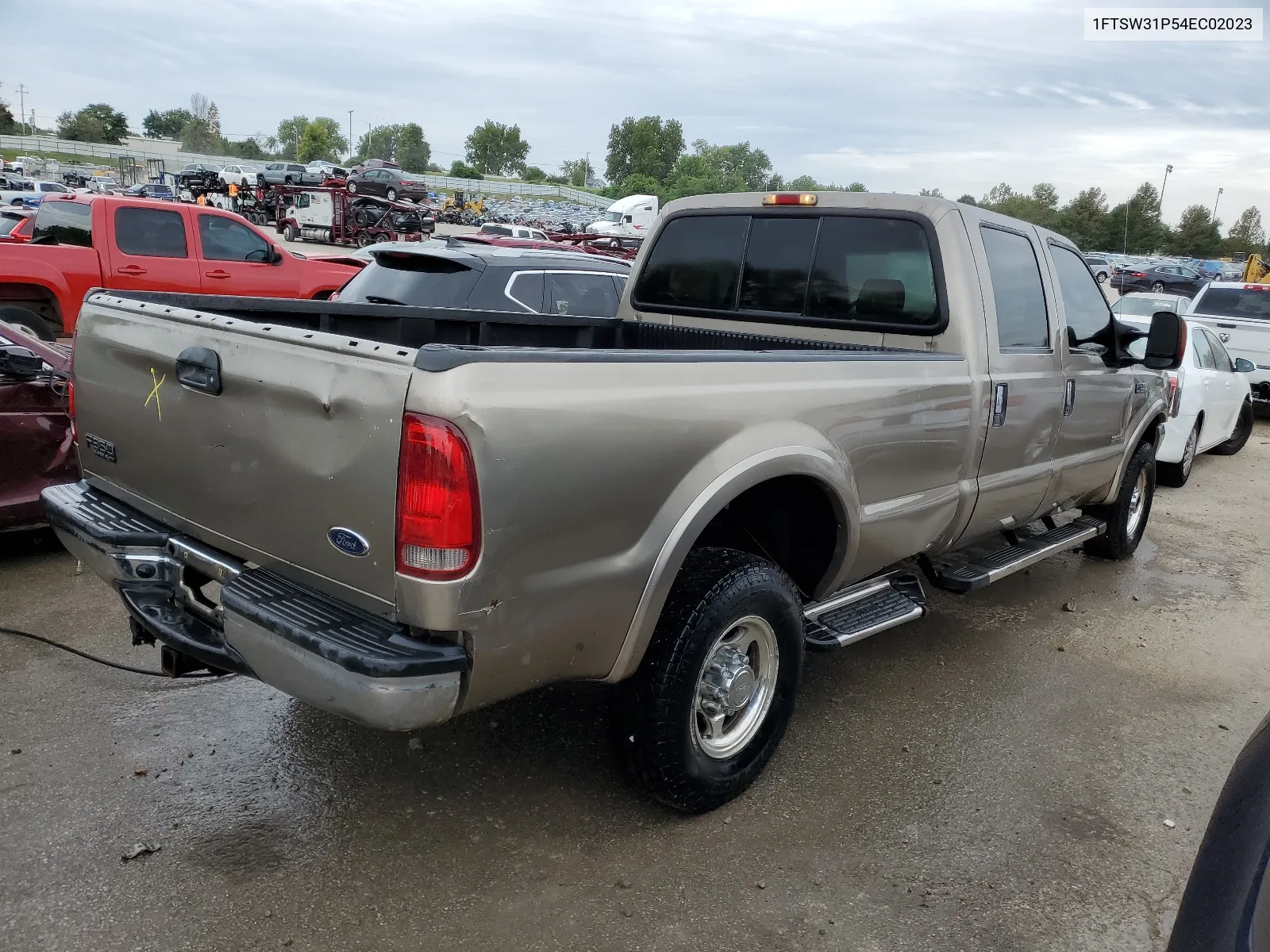 2004 Ford F350 Srw Super Duty VIN: 1FTSW31P54EC02023 Lot: 67878004